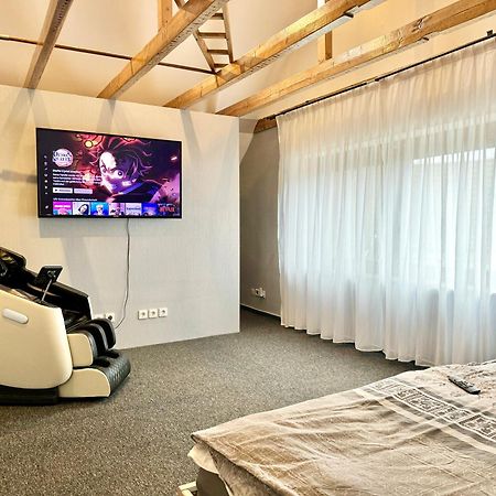 Ferien-Villa Direkt Am Rhein Sauna/Whirlpool Gotterswickerhamm Luaran gambar
