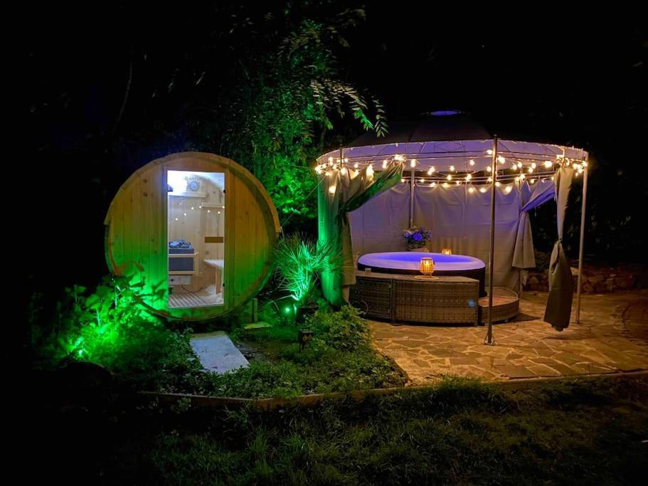 Ferien-Villa Direkt Am Rhein Sauna/Whirlpool Gotterswickerhamm Luaran gambar